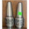 Image 3 : Norwegian Pewter Tableware Collection with Embossed Designs