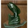 Image 3 : Decorative Collectibles Including Pewter Plates, Glass Jar, Animal Figures