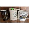 Image 5 : Decorative and Collectible Mugs, Ornaments, Brass Flutes, and Cups