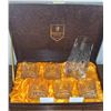Image 2 : Edinburgh Crystal Whisky Set with Five Tumblers and Decanter in Box