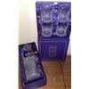 Image 1 : Edinburgh Crystal Auld Lang Syne Decanter and Four Tumbler Set