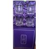 Image 2 : Edinburgh Crystal Auld Lang Syne Decanter and Four Tumbler Set