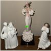 Image 1 : 3 Porcelain Figurines Including Nao and Royal Doulton