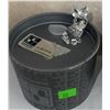 Image 6 : 3 Crystal Animal Figurines with Black Accents on Cylindrical Boxes