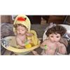 Image 5 : Ashton Drake Porcelain Baby Dolls Set with Accessories and Bathtub