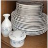 Image 4 : Wedgwood Angela Bone China Dinner and Tea Service Set, 44 Pieces