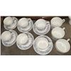Image 6 : Wedgwood Angela Bone China Dinner and Tea Service Set, 44 Pieces