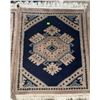 Image 2 : Three Geometric Patterned Accent Rugs with Fringe