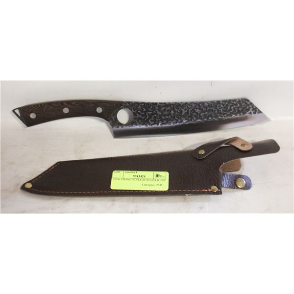 NEW VIKING STYLE BUTCHER KNIFE