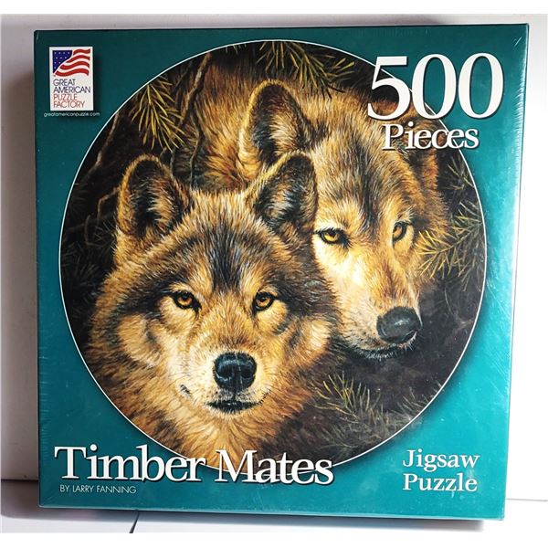 3)  FACTORY SEALED 500 PCE PUZZLE