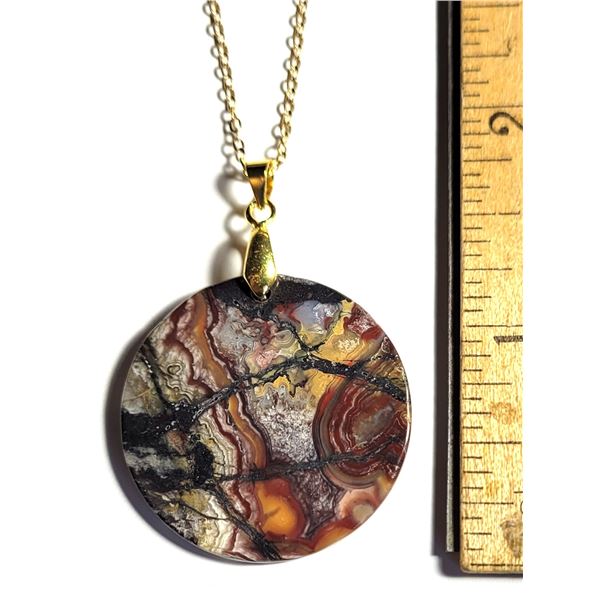 20) NATURAL ROUND MULTI COLORED