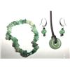 Image 1 : 3)  NATURAL JADE GREEN ADVENTURINE