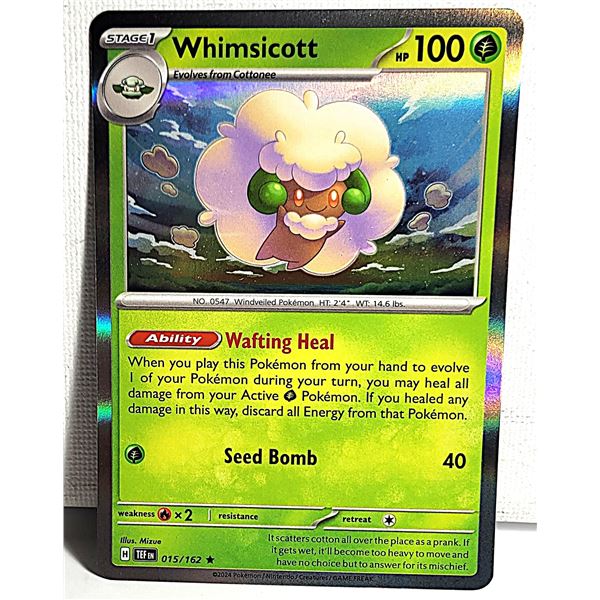 12) " WHIMISCOTT " RARE HOLO
