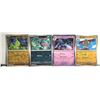 Image 1 : 8)  LOT OF 4 REVERSE HOLO POKEMON