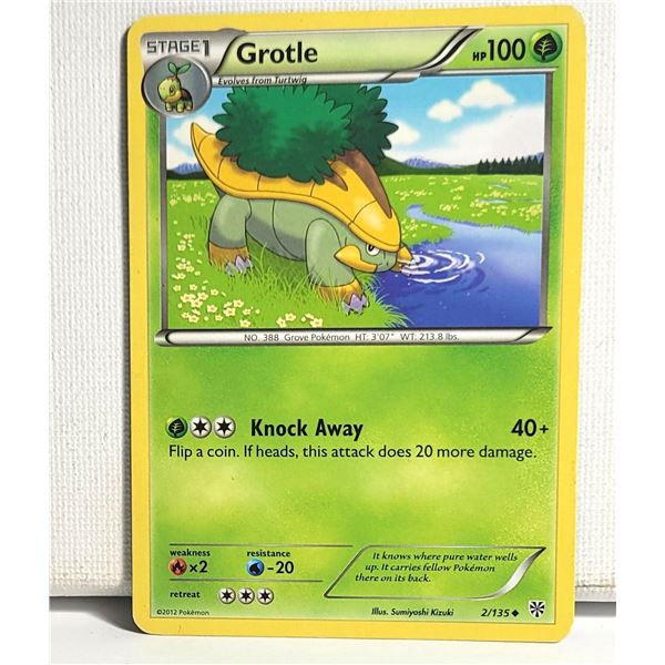11)  GROTLE, 2/135 STAGE 1 POKEMON