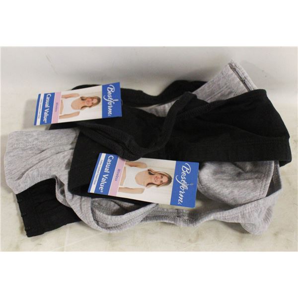 NEW 2PK BESTFORM WIRELESS FRONT CLOSE SIZE 36