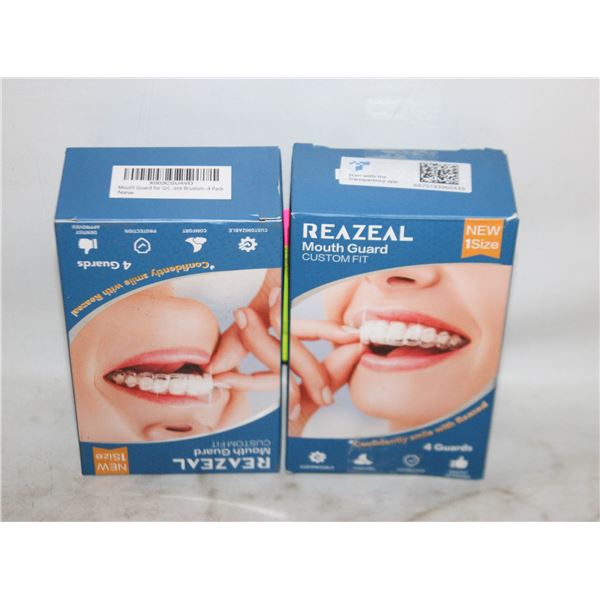 2 PACK REAZEAL MOUTH GUARD FOR