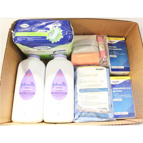 PERSONAL HYGEINE ITEMS (2027 MIXED EXPIRY DATES)
