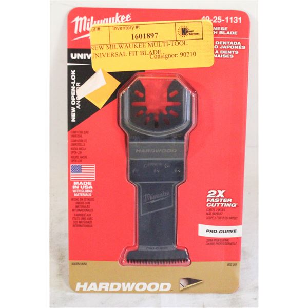 NEW MILWAUKEE MULTI-TOOL UNIVERSAL FIT BLADE