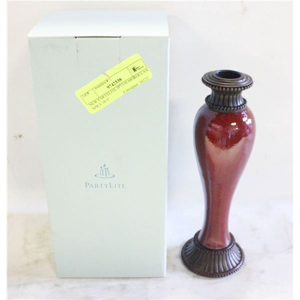NEW PARTYLITE #P7530 MOROCCAN SPICE 10.5"