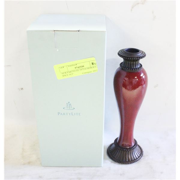 NEW PARTYLITE #P7530 MOROCCAN SPICE 10.5"