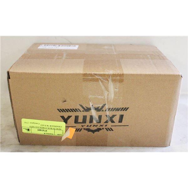 NEW IN BOX CORDLESS MINI CHAINSAW W/FAST