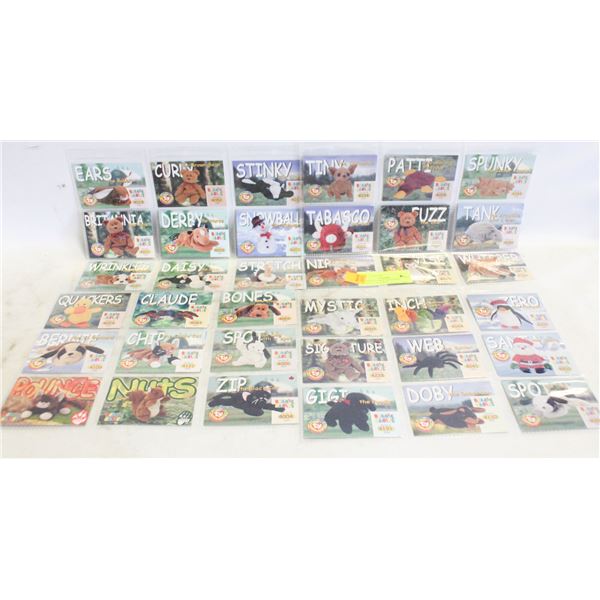 VINTAGE TY BEANIE BABIES OFFICIAL TRADING