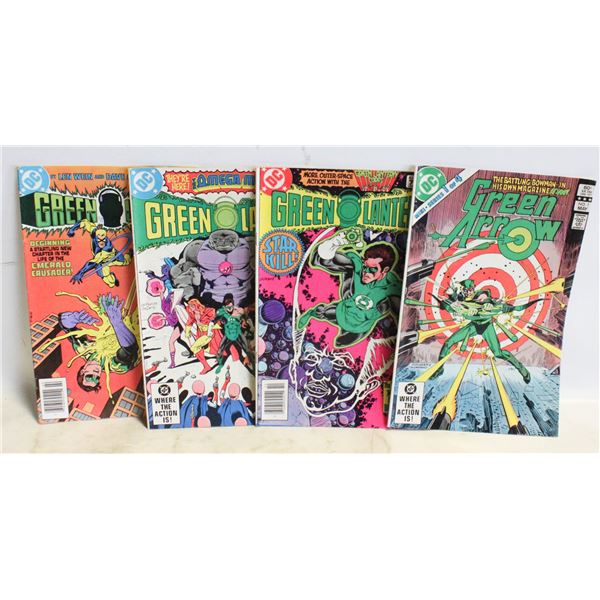 1982 DC GREEN ARROW #1 + 1982 DC GREEN LANTERN