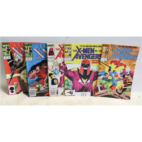 1980S BUNDLE OF MARVEL X-MEN COMIC BOOKS