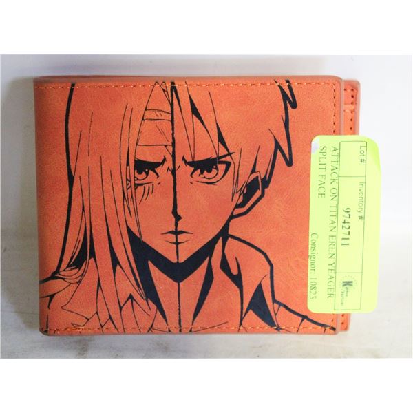 ATTACK ON TITAN EREN YEAGER SPLIT FACE