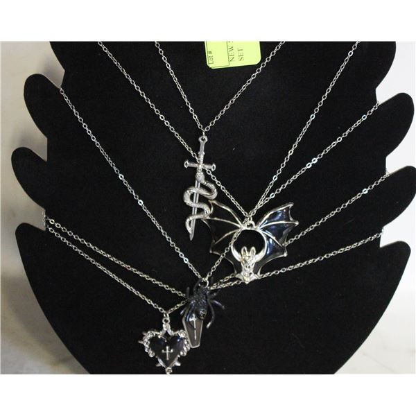 NEW 5PCS HALLOWEEN NECKLACE SET