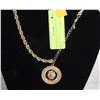 Image 1 : NEW REPLICA VERSACE GOLD TONED NECKLACE
