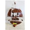 Image 1 : WOODEN SAILBOAT
