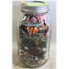 Image 1 : JAR FULL OF ESTATE JEWELRY FOR CRAFTING OR