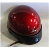 Image 1 : MOTORCYCLE HELMET SCORPION RED WITH RETRACTABLE