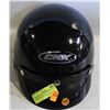 Image 1 : CRX MOTORCYCLE HELMET BLACK MENS WITH VISOR