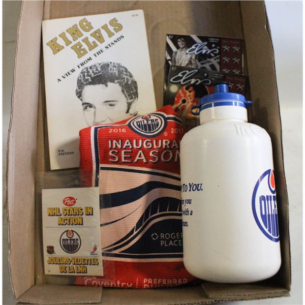 ESTATE VINTAGE OILERS + VINTAGE ELVIS