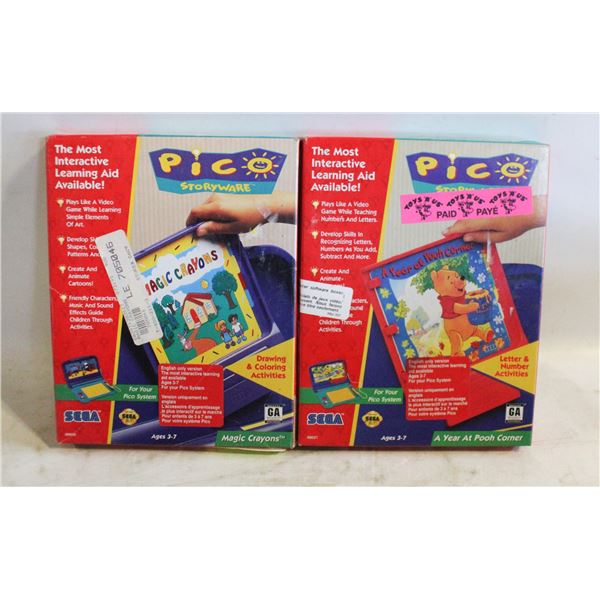 2 SEGA PIC STORY GAMES