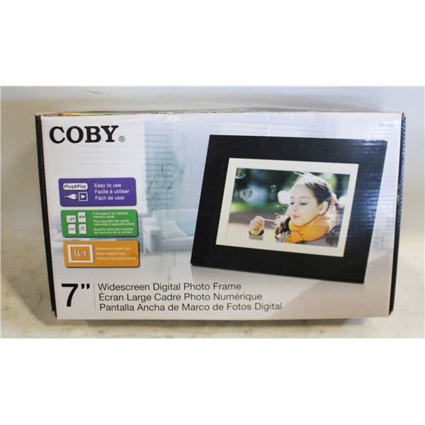 7" WIDE SCREEN DIGITAL PHOTO FRAME