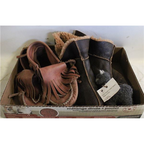 ESTATE GENUINE LEATHER MOCCASSINS