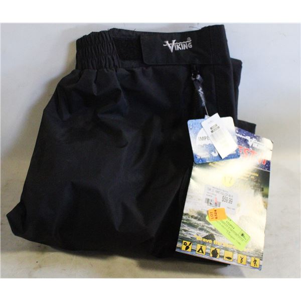 VIKING TEMPEST II MOTORCYCLE RAINPANTS MED NEW