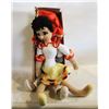 Image 1 : 2 - 12" KNITTED MEXICAN DOLLS