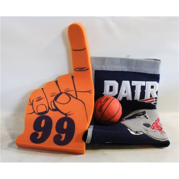 ESTATE FELT FULL SZ PATRIOTS BANNER WALL