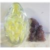 Image 1 : EGG ART GLASS & AMETHYST FAIRY