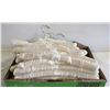 Image 1 : BUNDLE OF SATIN CLOTHING HANGERS