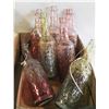 Image 1 : LOT OF 6 VINTAGE STYLE GLASS BOTTLES