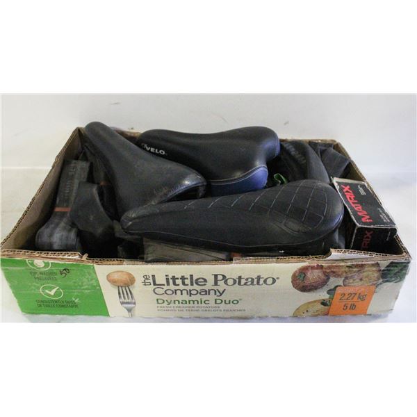 LARGE LOT OF BIKE TIRE TUBES ALL SIZES