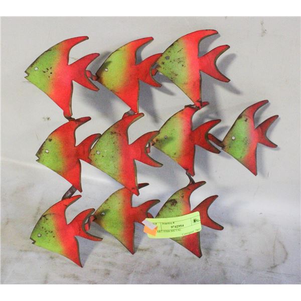 3D ART FISH METAL