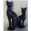 Image 1 : 2 ESTATE CAT DECOR CERAMICS