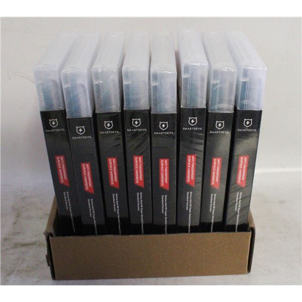 NEW LOT OF 8 SCREEN PROTECTORS FOR IPHONE 13 PRO